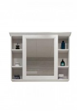 Meira Bathroom Wall Mirror Cabinet W88cm